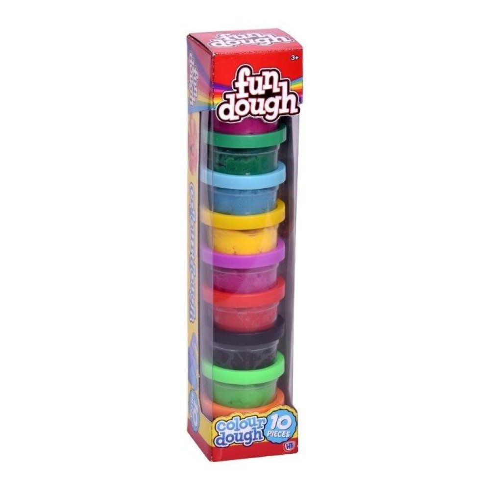 Pack of 10 Party Stack Dough Set