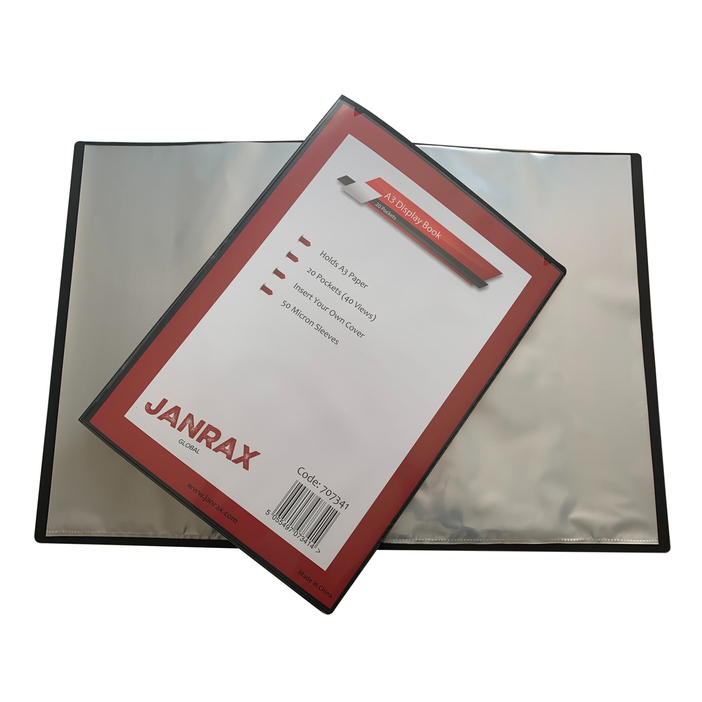 A3 20 Pockets Presentation Display Book by Janrax