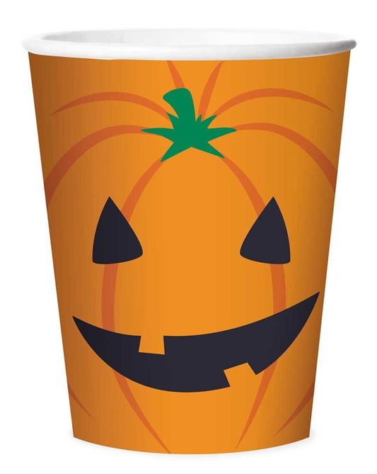 Pack of 8 Halloween Design Cups