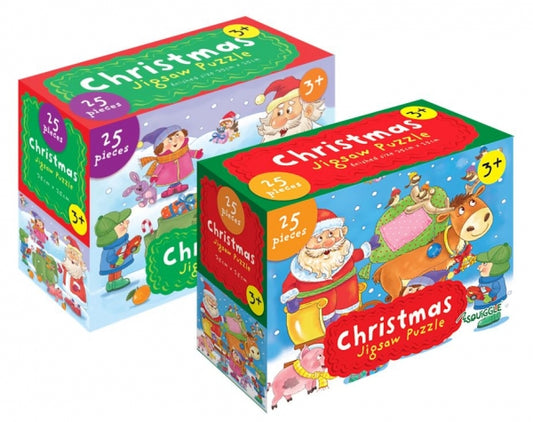 Single 25 Pieces Christmas Jigsaw Puzzle