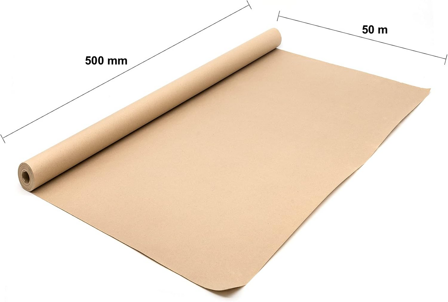 HBMX1916 Imitation Kraft Roll 500mm x 50m