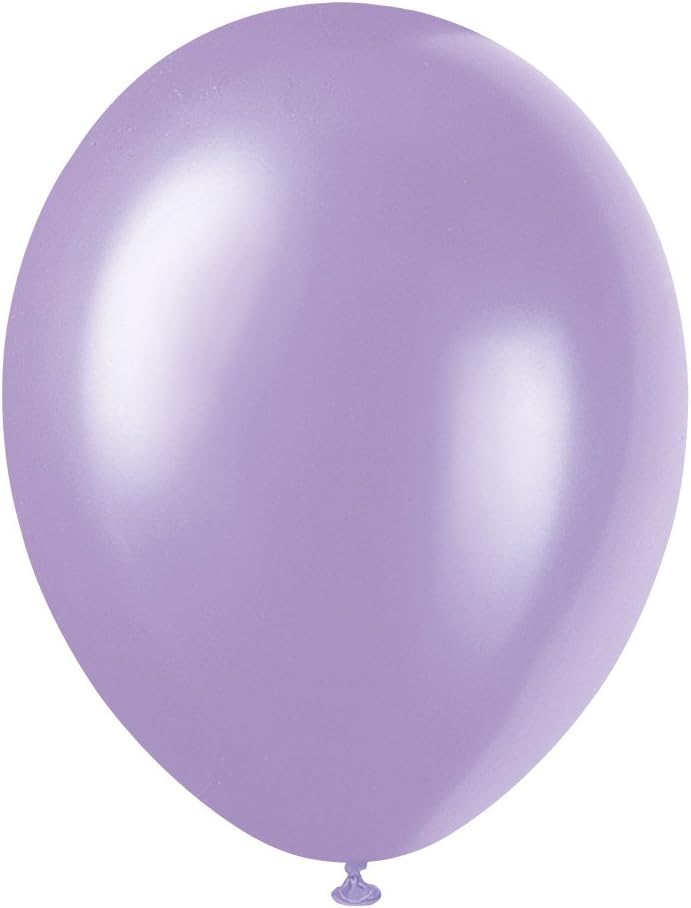 Pack of 50 Assorted Pastel 12" Pearlized Latex Balloons