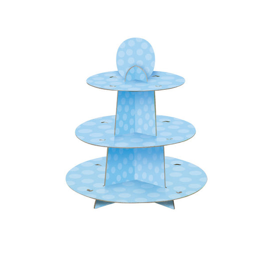 Baby Blue Cupcake Stand