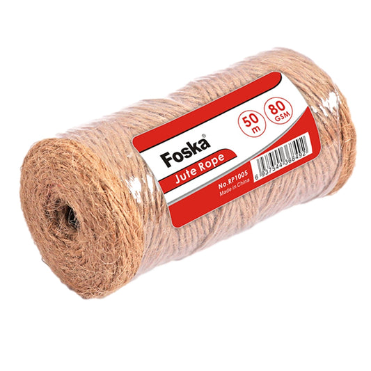 50m Decoration Brown Twine Jute String Rope