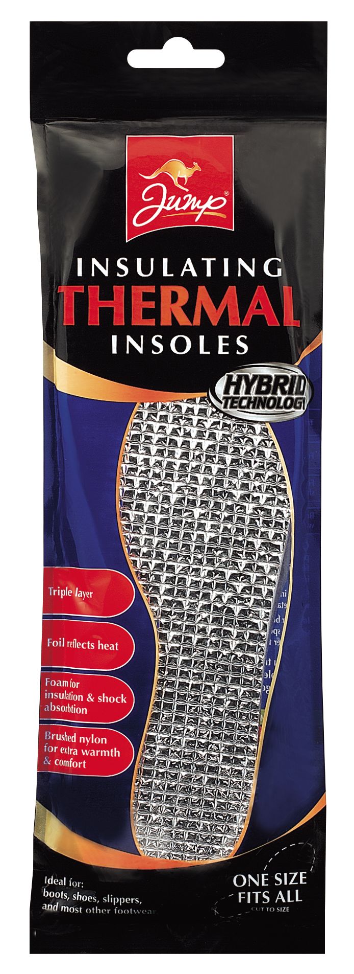 Jump Insulating Thermal Insoles Triple Layer