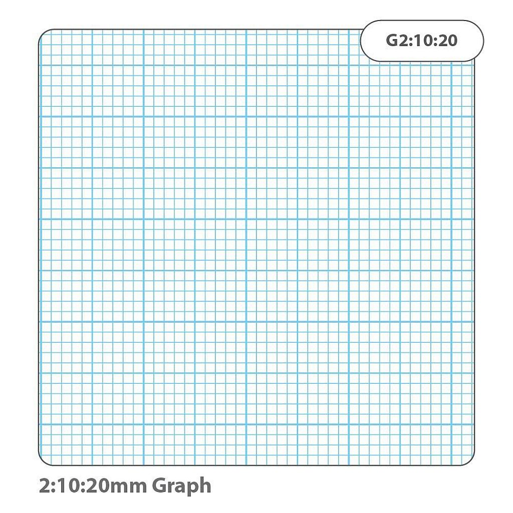 Rhino A4 Punched 500 Leaf 20mm Graph Ruling Graph Paper