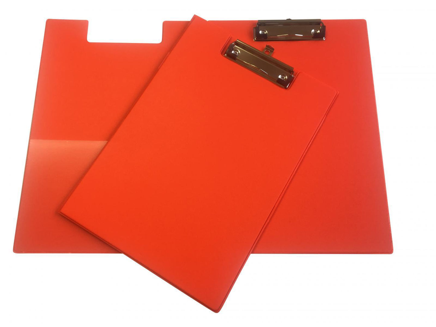 Janrax A4 Neon Orange Foldover Clipboard