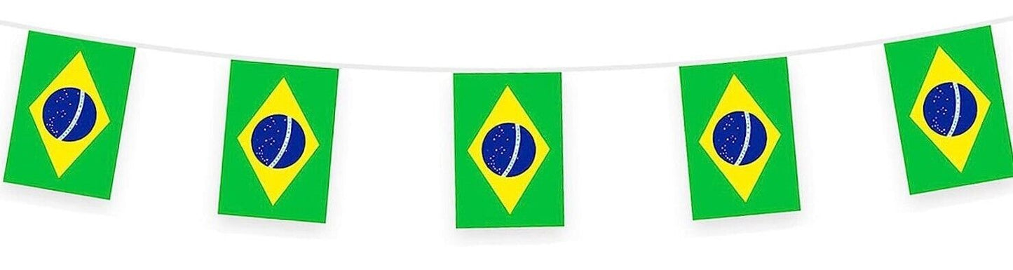 Brazil Bunting 7m with 25 Flags