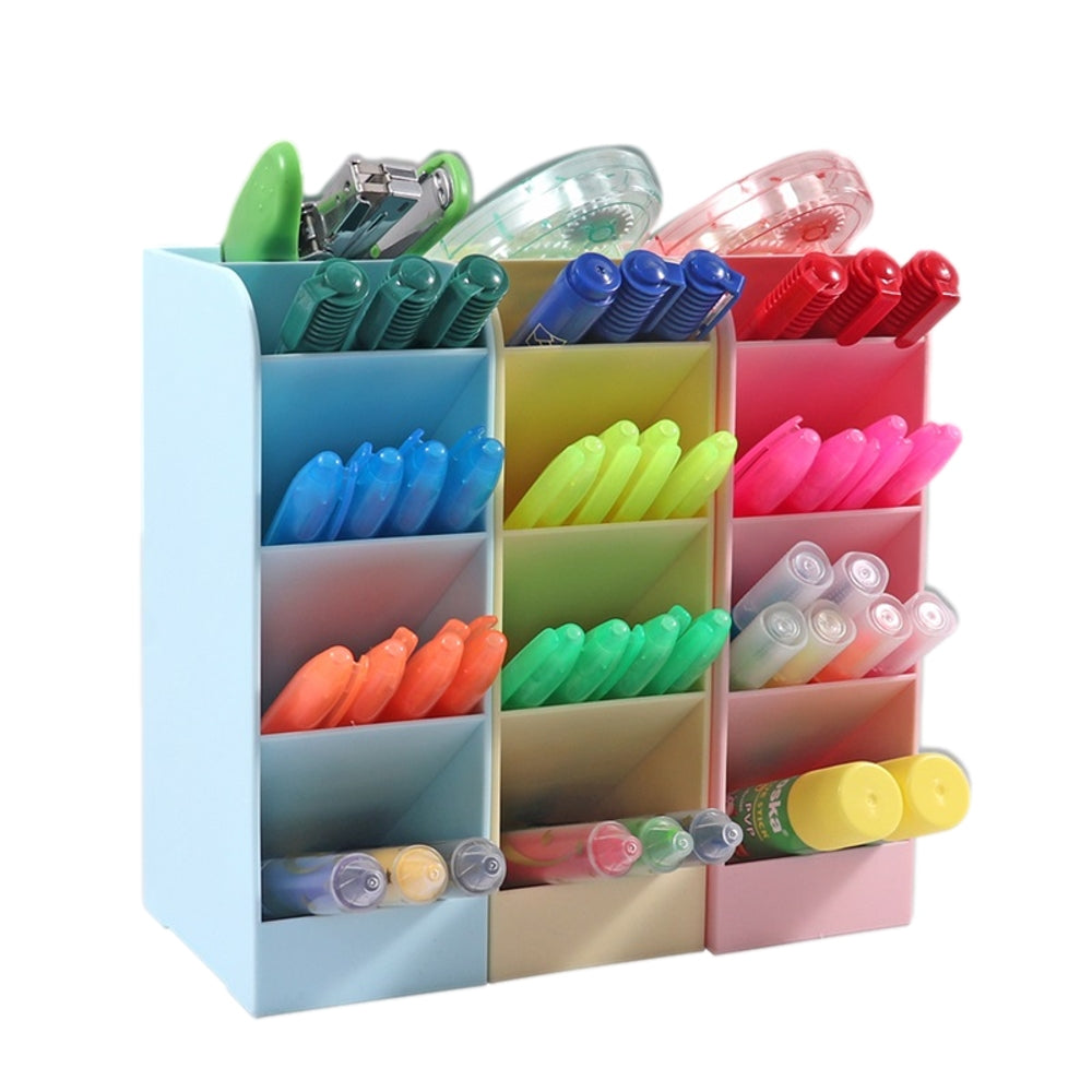 Durable Polypropylene Office Pen Organiser Holder 7x9x23cm