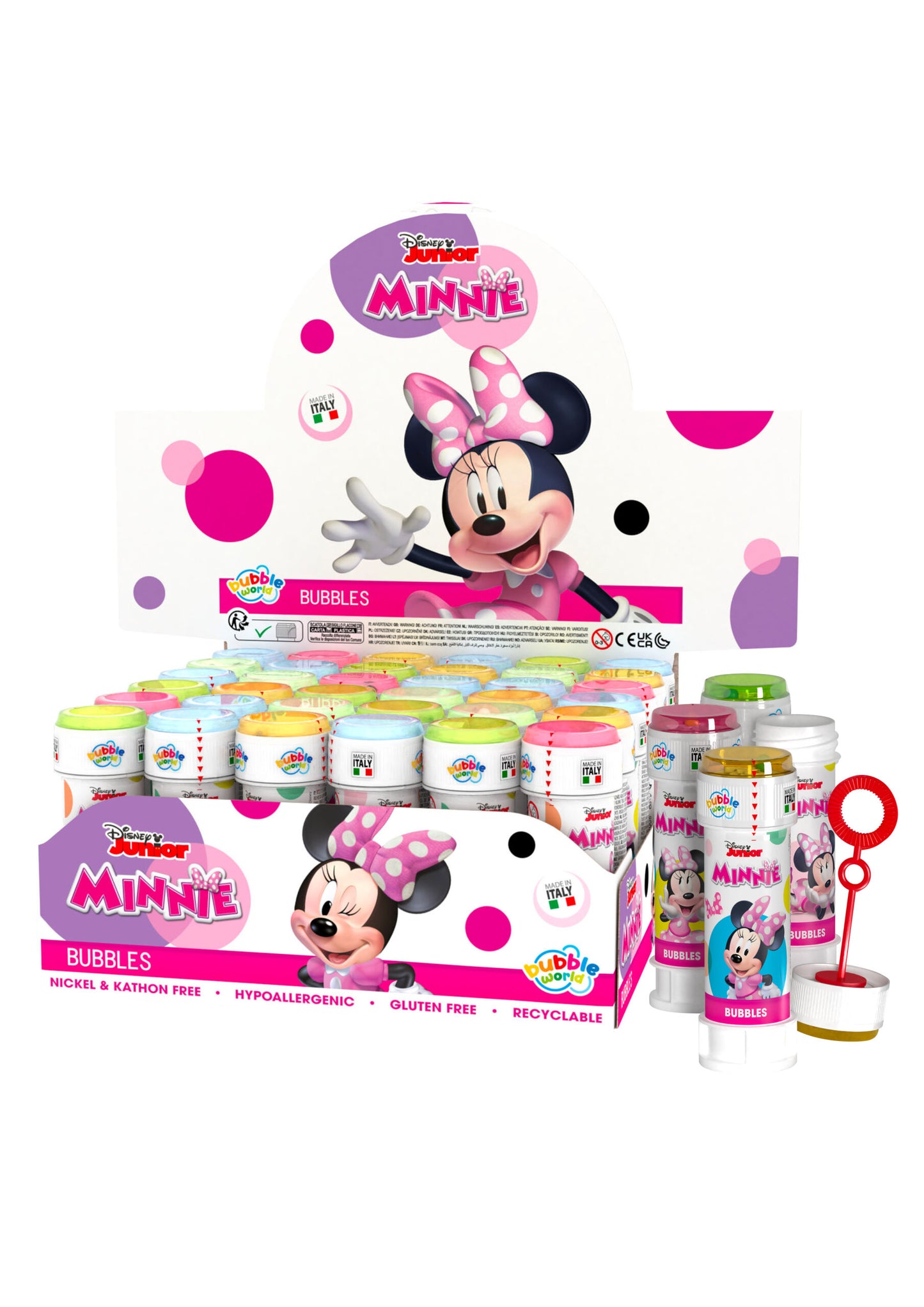 Minnie Mouse Bubble Tub + Game (60ml)