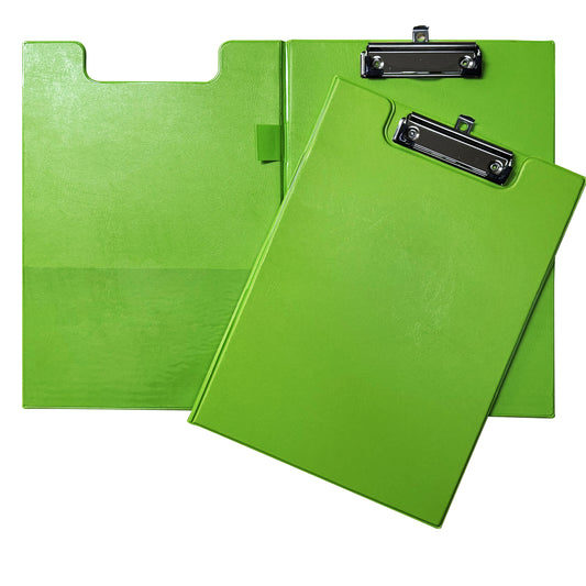 Janrax A4 Neon Green Foldover Clipboard