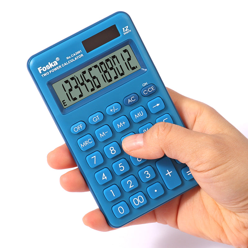 Two Power 12 Digit Calculator