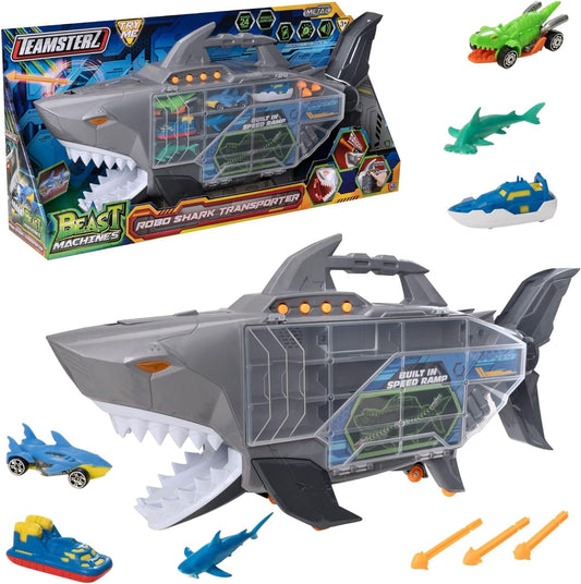 Teamsterz Beast Machines Robo Shark Transporter Toy