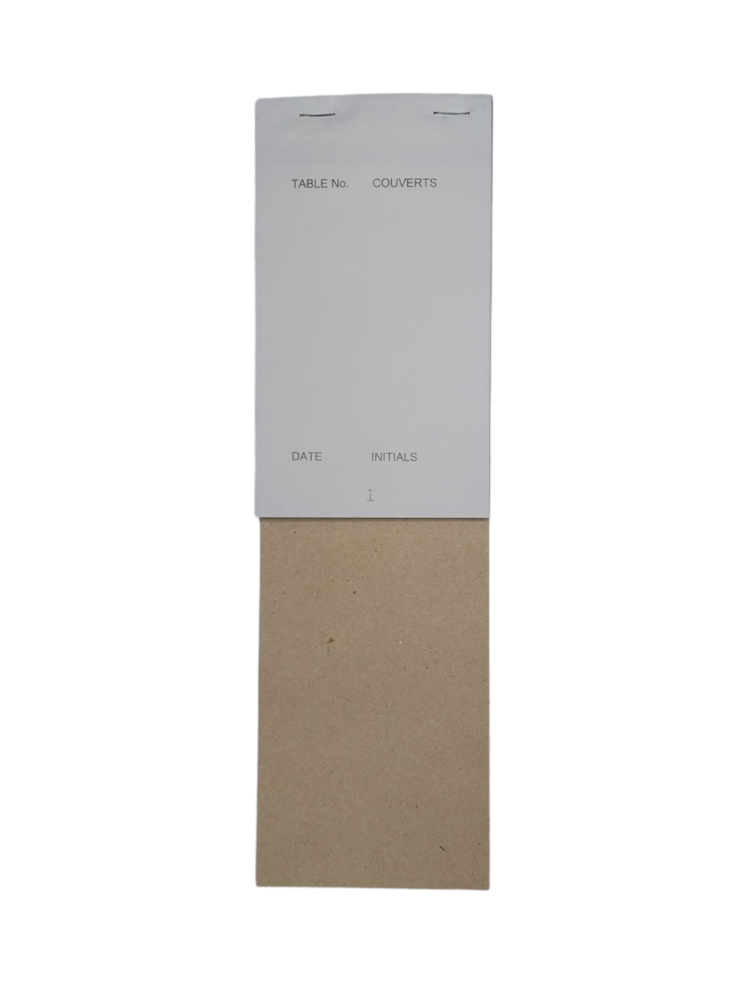 Pack of 10 95mm x 165mm White Duplicate NCR Carbonless Restaurants Service Pads