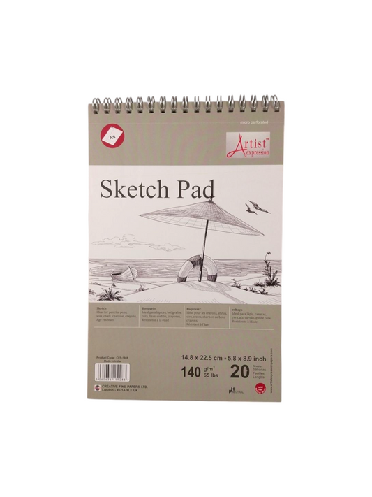 Micro-Perforated Sketch Pad 20 Sheets 14.8 x 22.5cm