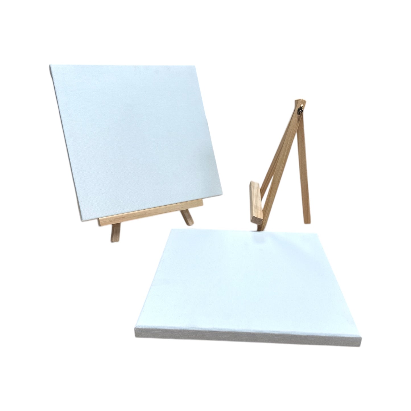 25x25cm Canvas Easel Set