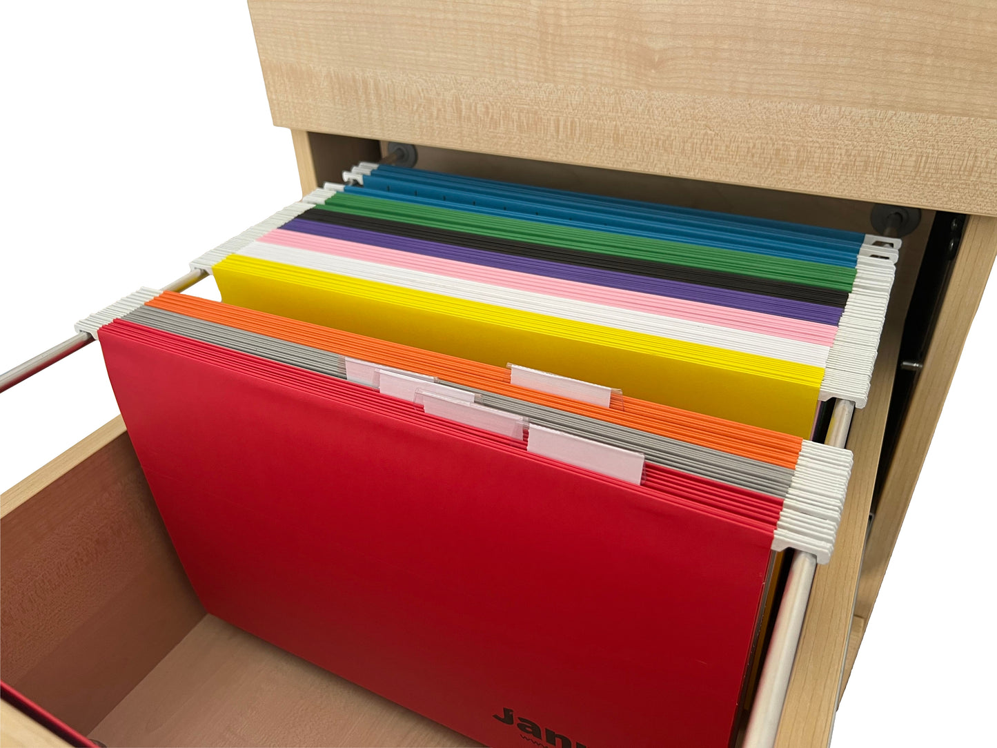 Pack of 50 Assorted Janrax Foolscap Suspension Files