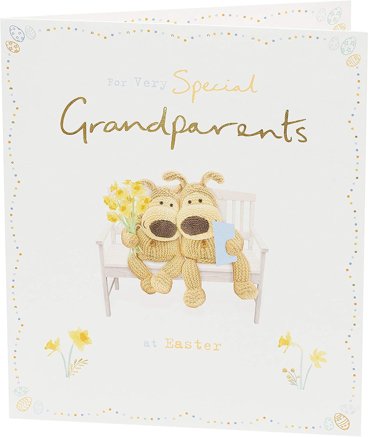 For a Very Special Grandparents Boofle Easter Card