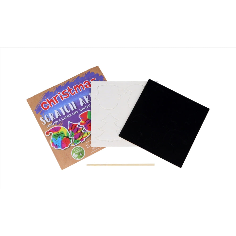 Eco-Friendly Christmas Magic Colour Scratch Set