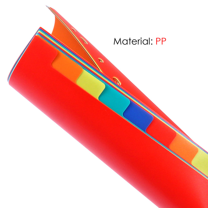 A4 12 Part Plastic Index Divider