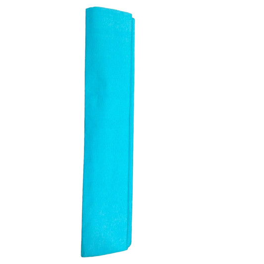 Pack of 10 Light Blue Crepe Paper 50 x 200cm