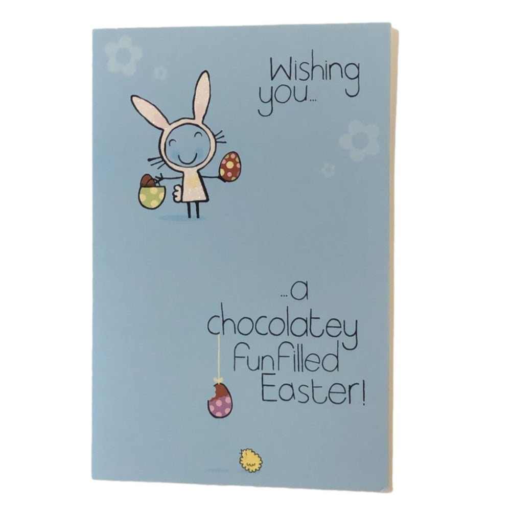 Chocolatey Funfilled Easter Greeting Card