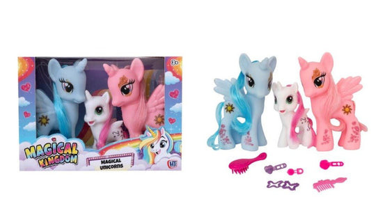 Set of 3 Magical Unicorns