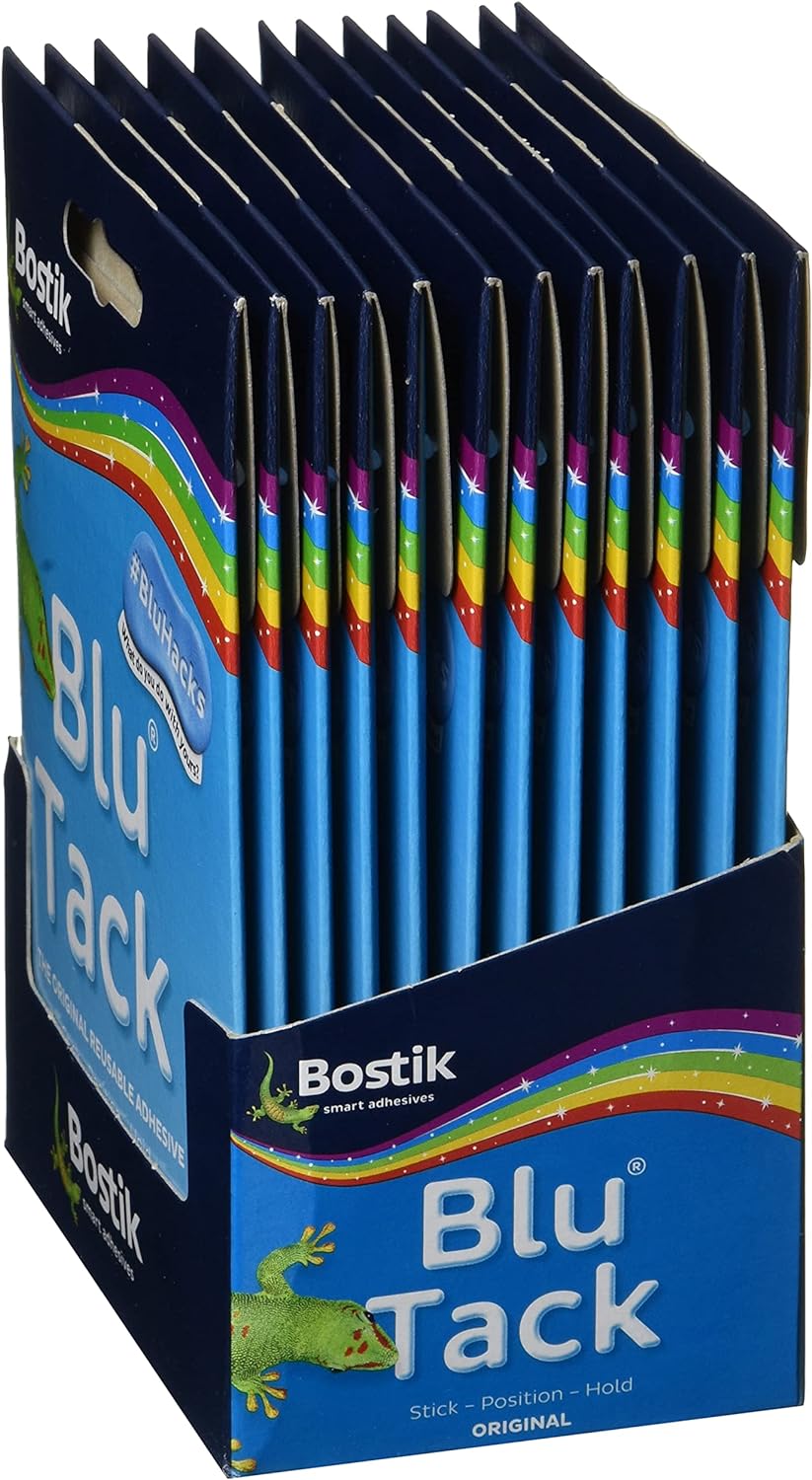 Bostik Blu Tack 60g (Pack of 12) 30813254