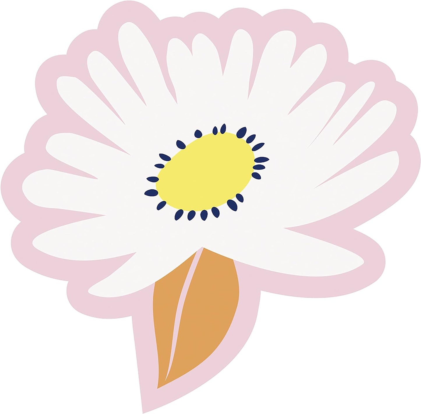 Pack of 3 Spring Daisies Jumbo Vinyl Stickers