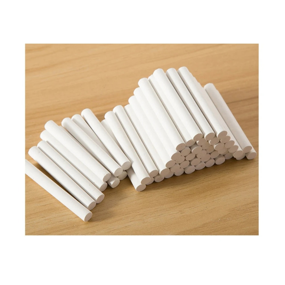 Box of 12 White Chalk Sticks - Blackboard