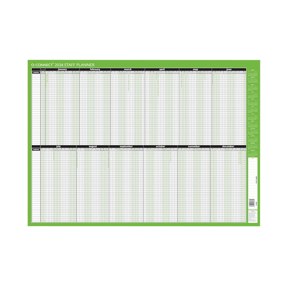 2024 Staff Unmounted Planner