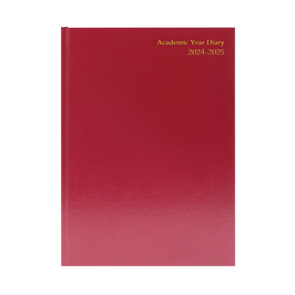 2024-2025 A4 Week to View Burgundy Academic Diary – Choice Wholesale