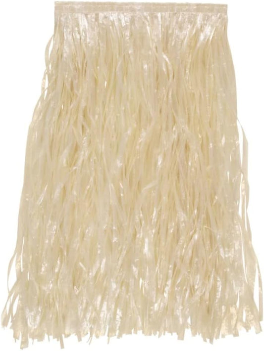 Nylon Natural Luau Hula Skirt