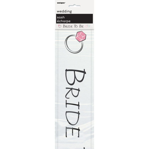 Bride To Be Ring Sash