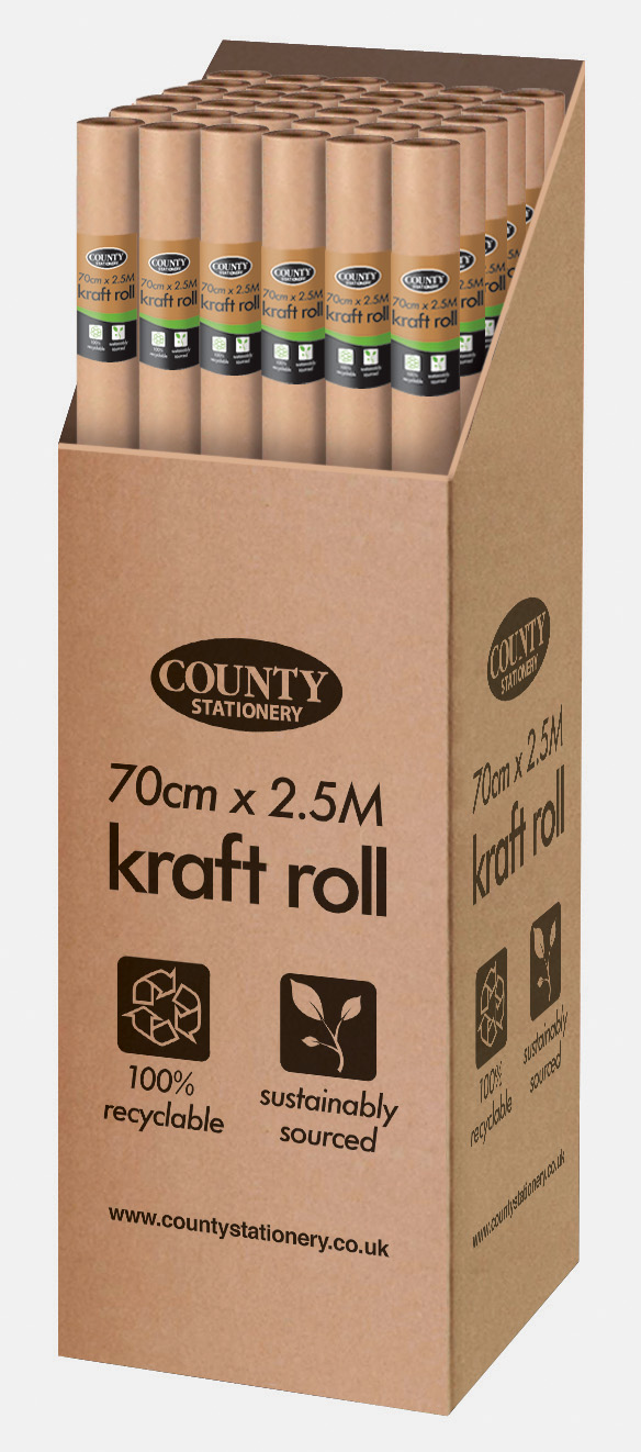 Kraft Rolls 70cm x 2.5m