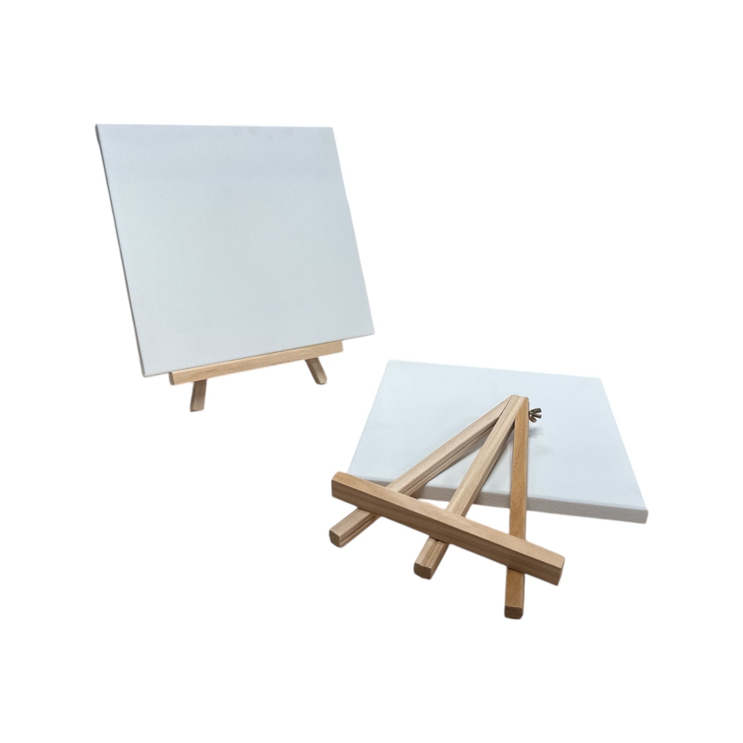 25x25cm Canvas Easel Set