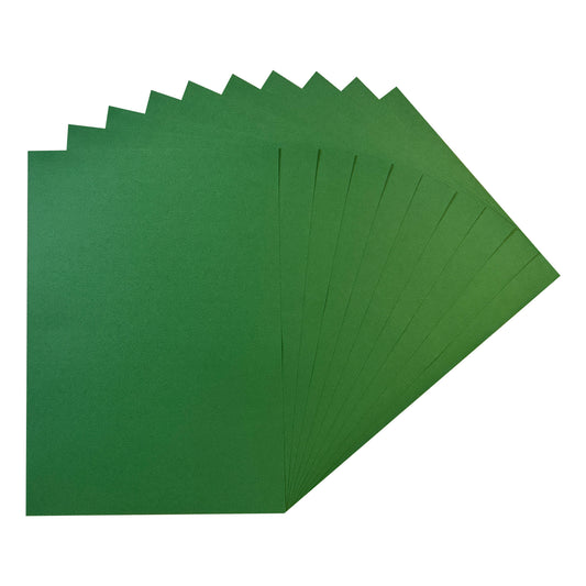 Pack of 100 A5 Green Coloured Paper 75gsm Sheets