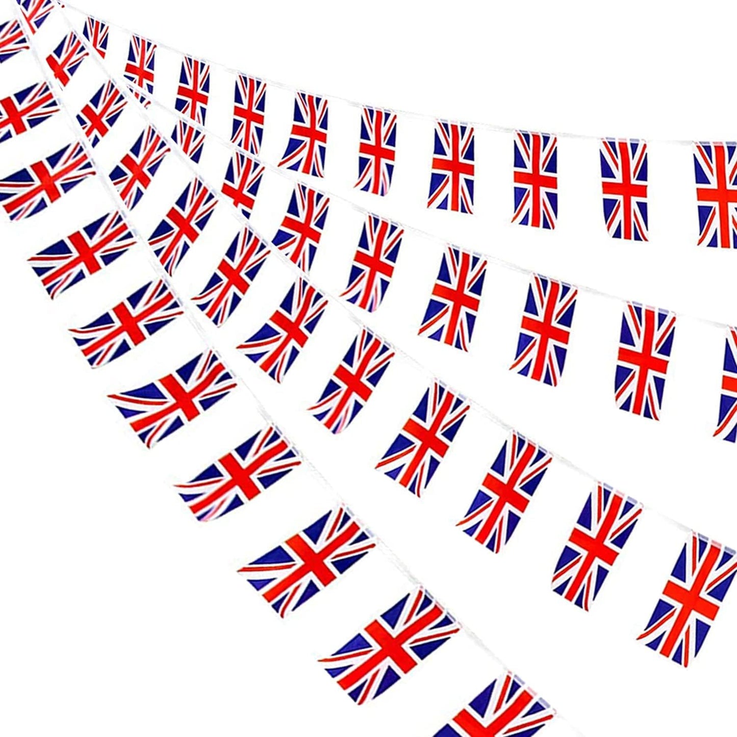 Union Jack Flags Bunting 10 Meter 20 Flags