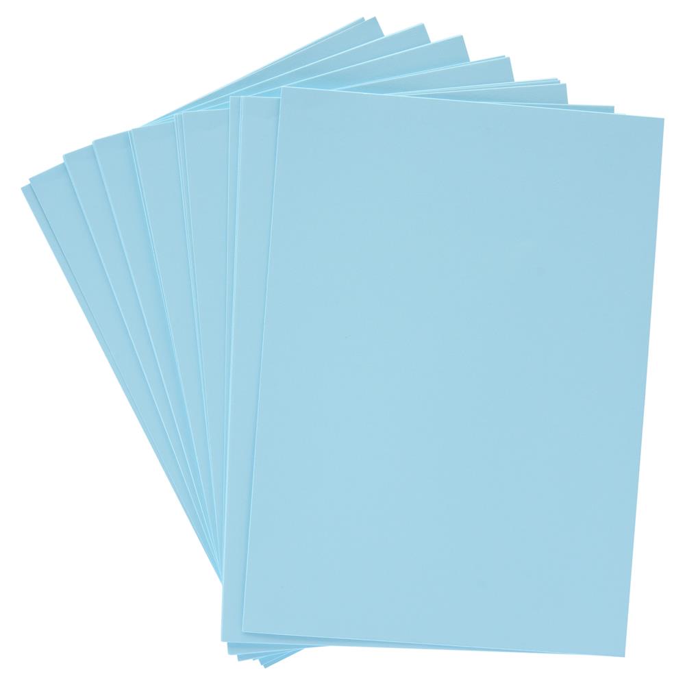 Pack of 50 Sheets A4 Baby Blue 160gsm Card by Premier Activity