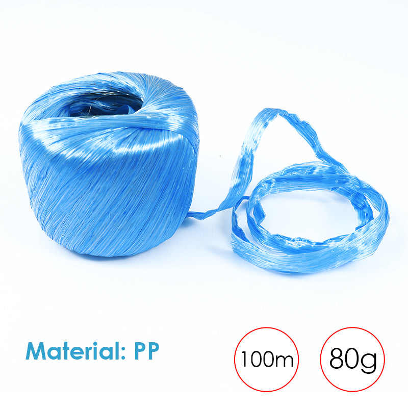 100m Coloured PP String Rope 80g