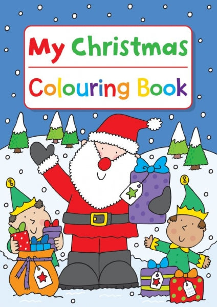 Single A4 56 Pages My Christmas Colouring Book