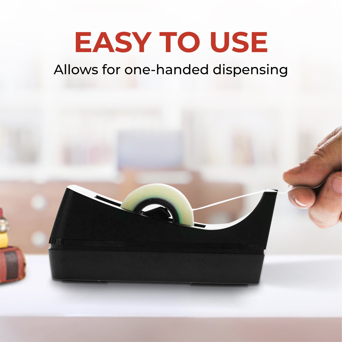 Janrax Black Tape Dispenser