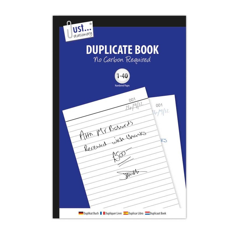 Carbonless Duplicate Book