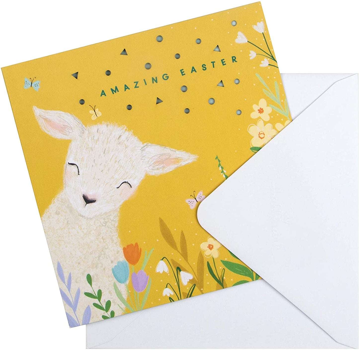 Cute Die-Cut Design Easter Card