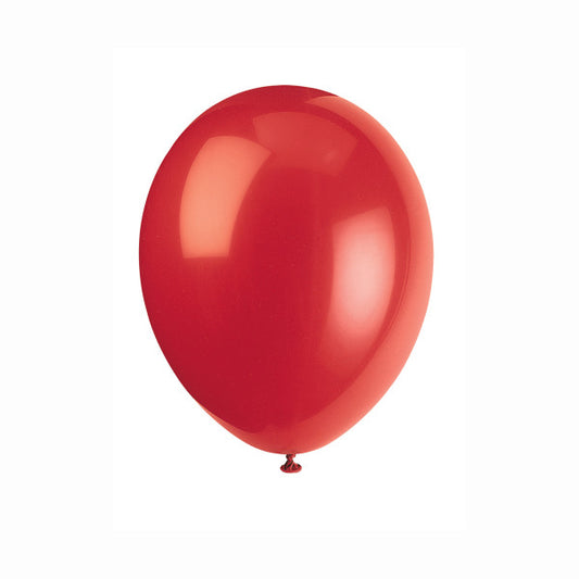 Pack of 50 Cherry Red 12" Latex Balloons