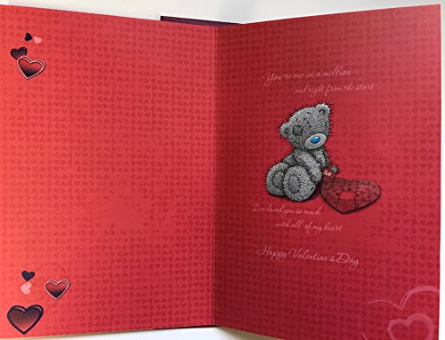 One I Love Me to You Tatty Teddy Bear Valentine's Day Card