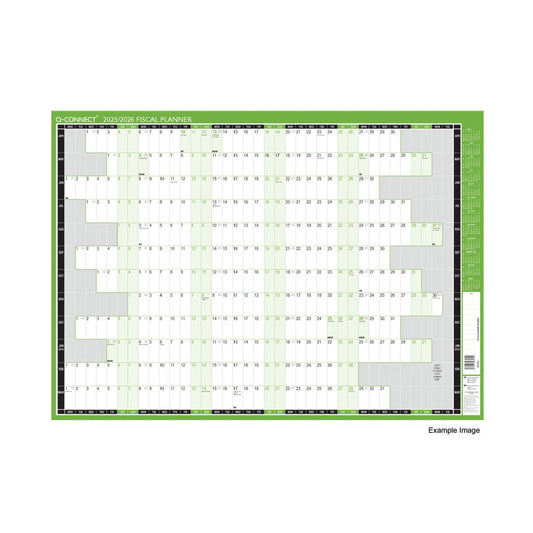 2025-2026 Fiscal Mounted Planner 855 x 610mm