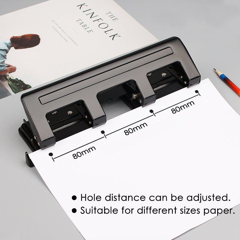 4 Holes Paper Hole Puncher