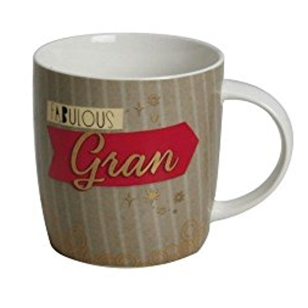 Shaka Laka Boom Fabulous Gran Mug Christmas Birthday Mother's Day