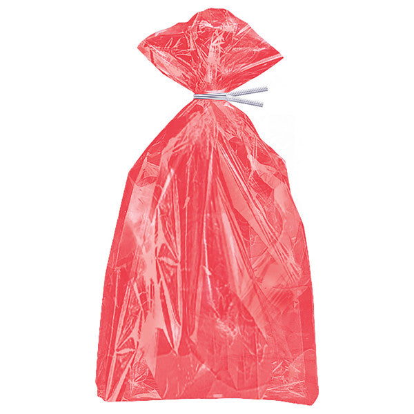 Pack of 30 Ruby Red Cellophane Bags